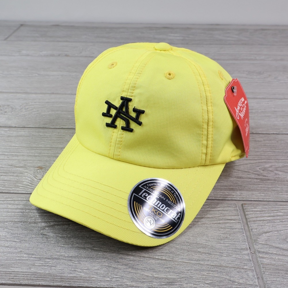 NWT American Needle Technocrat TKO Hat Men's Yellow Ripstop Cap